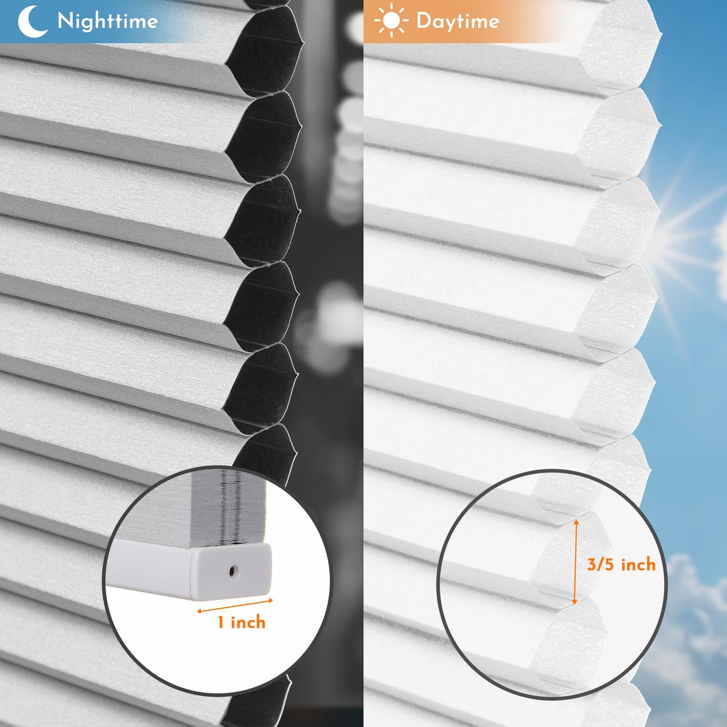 Cordless Honeycomb Blinds