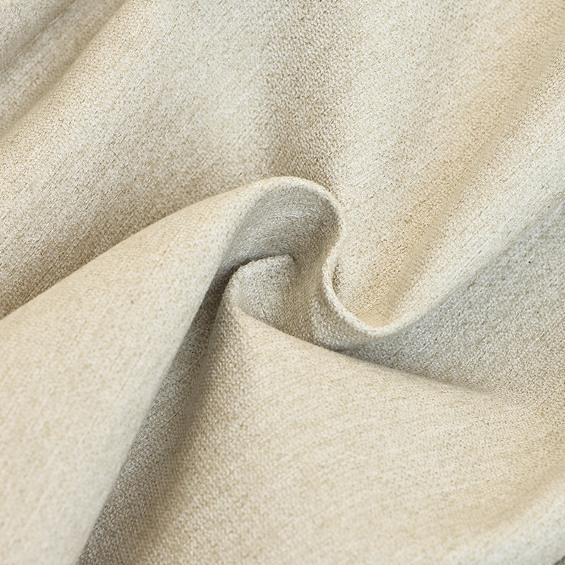 No Drill Blackout Roman Shades Fabric Detail – Premium Light Blocking Window Shade Material Close-Up
