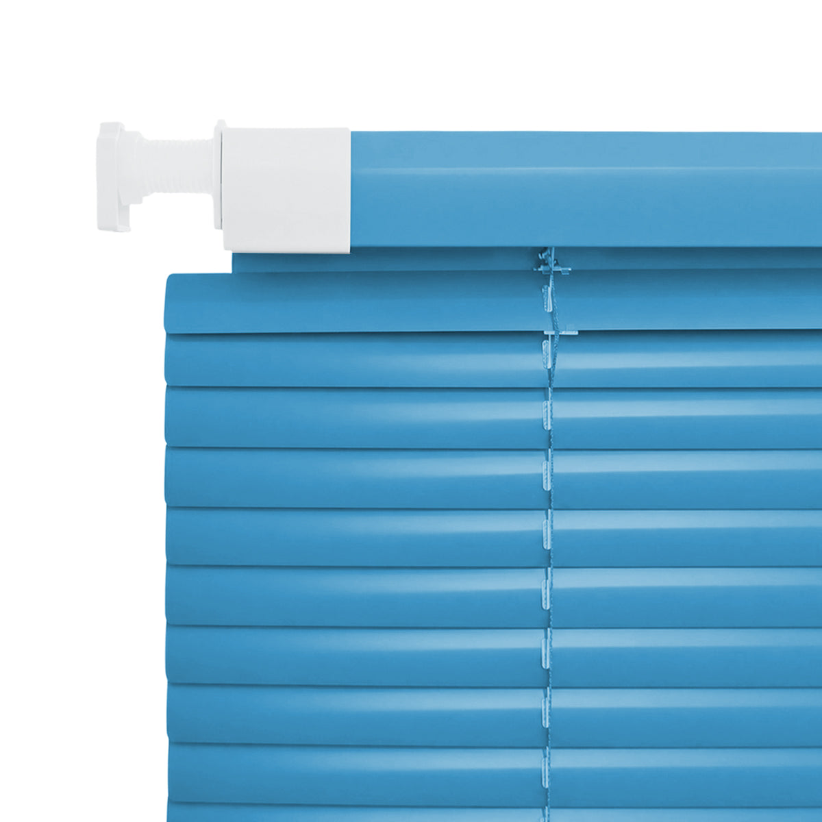 Sky blue aluminum venetian blinds no drill installation modern window blinds for privacy and light control