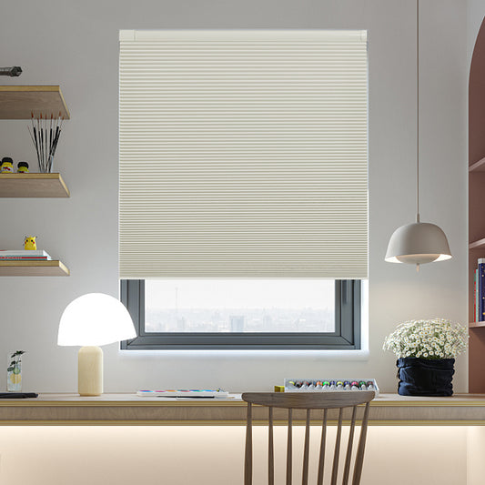 Customizable size No Drill No Tools Blackout Window Cover,Cordless Honeycomb Blinds