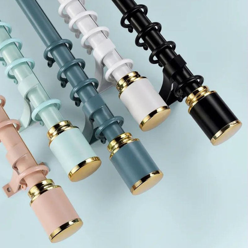 Durable Eco-Friendly Aluminum Curtain Rods & Poles for Hotel, Office & Apartment Commercial Projects