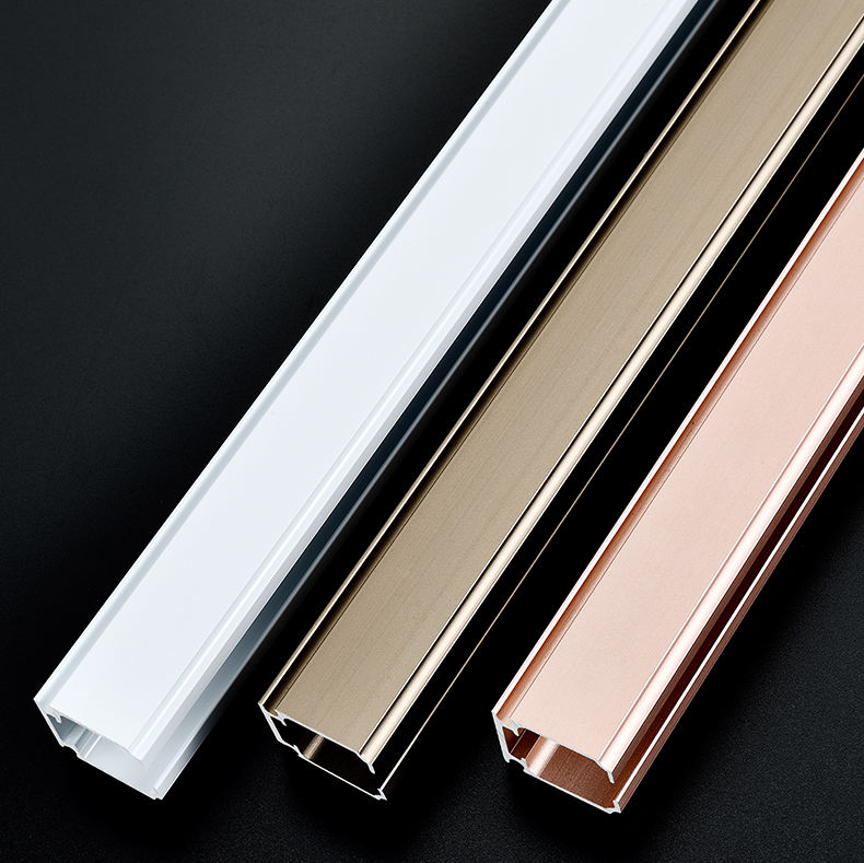 Heavy Duty Aluminum Curtain Track, Eco-Friendly Silent Sliding Shower Curtain Pole Window Accessories