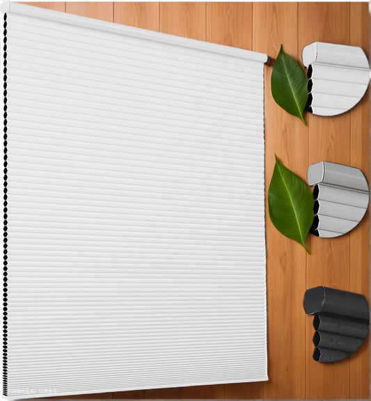 Cellular Shades Cordless, Blackout Shades Cellular Blinds for Indoor Windows, Blackout Blinds Honeycomb Blinds Window Shades for Thermal Insulated & Noise Reduction