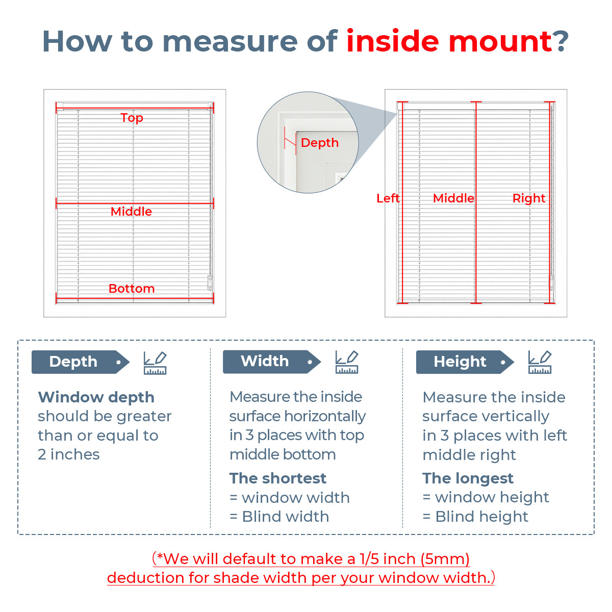 aluminum venetian blinds measuring guide for custom made to measure window blinds