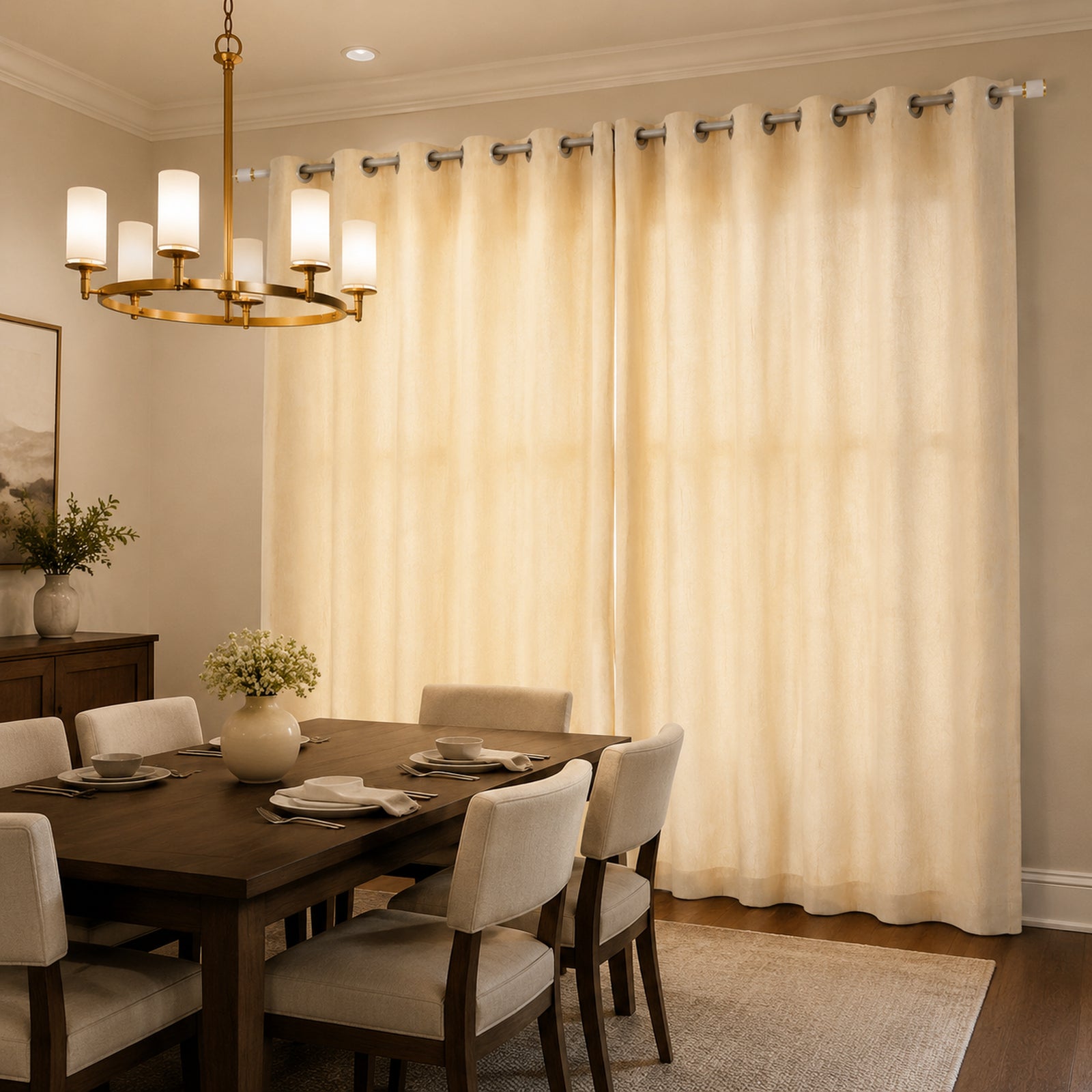 Custom Curtains, 100% Polyester Drapes, Made to Measure Window Curtains