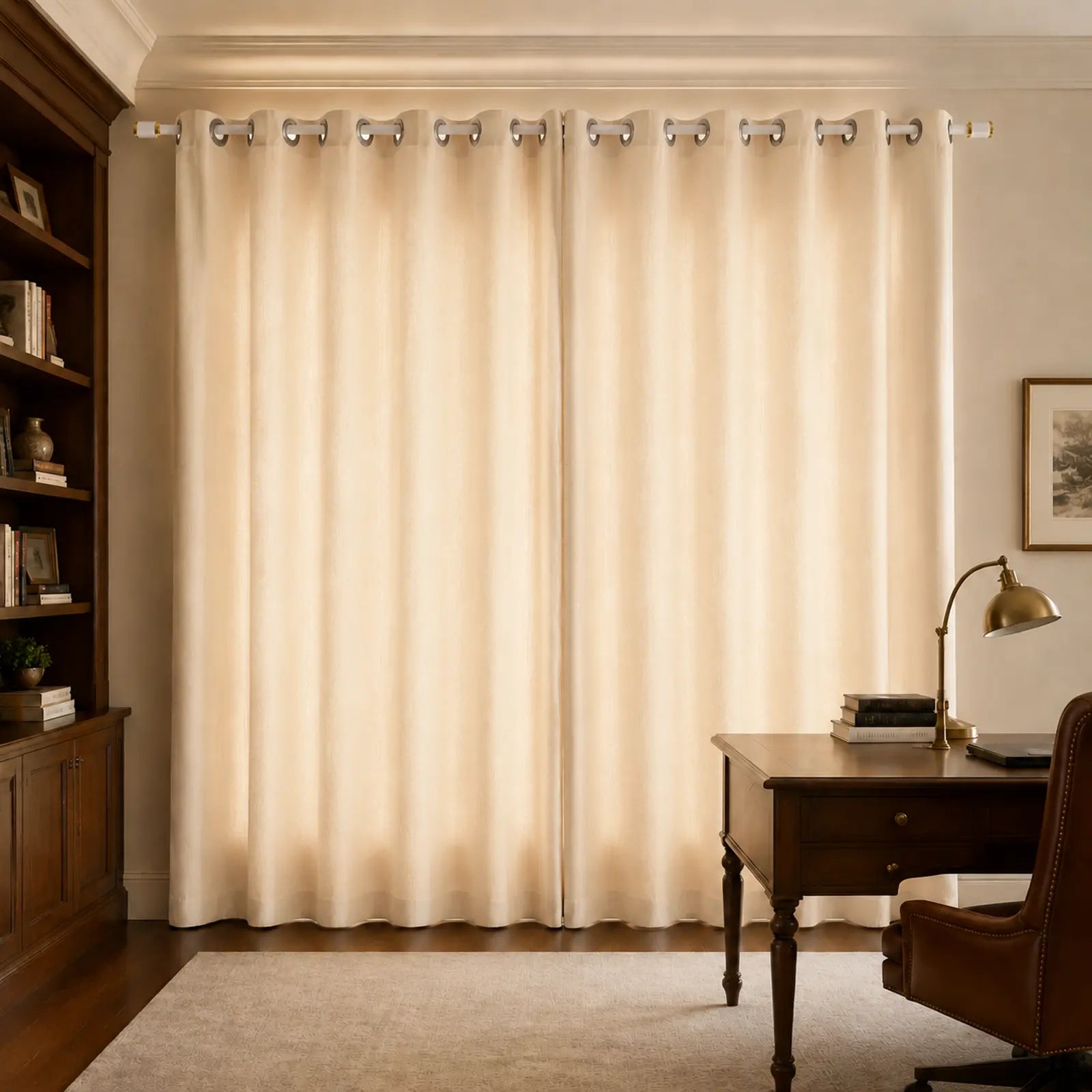 Custom Curtains, 100% Polyester Drapes, Made to Measure Window Curtains