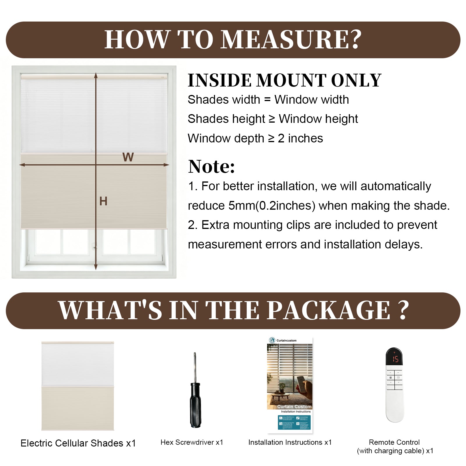 Smart Motorized Honeycomb Shades – Blackout, Thermal Insulated Day and Night Cellular Blinds