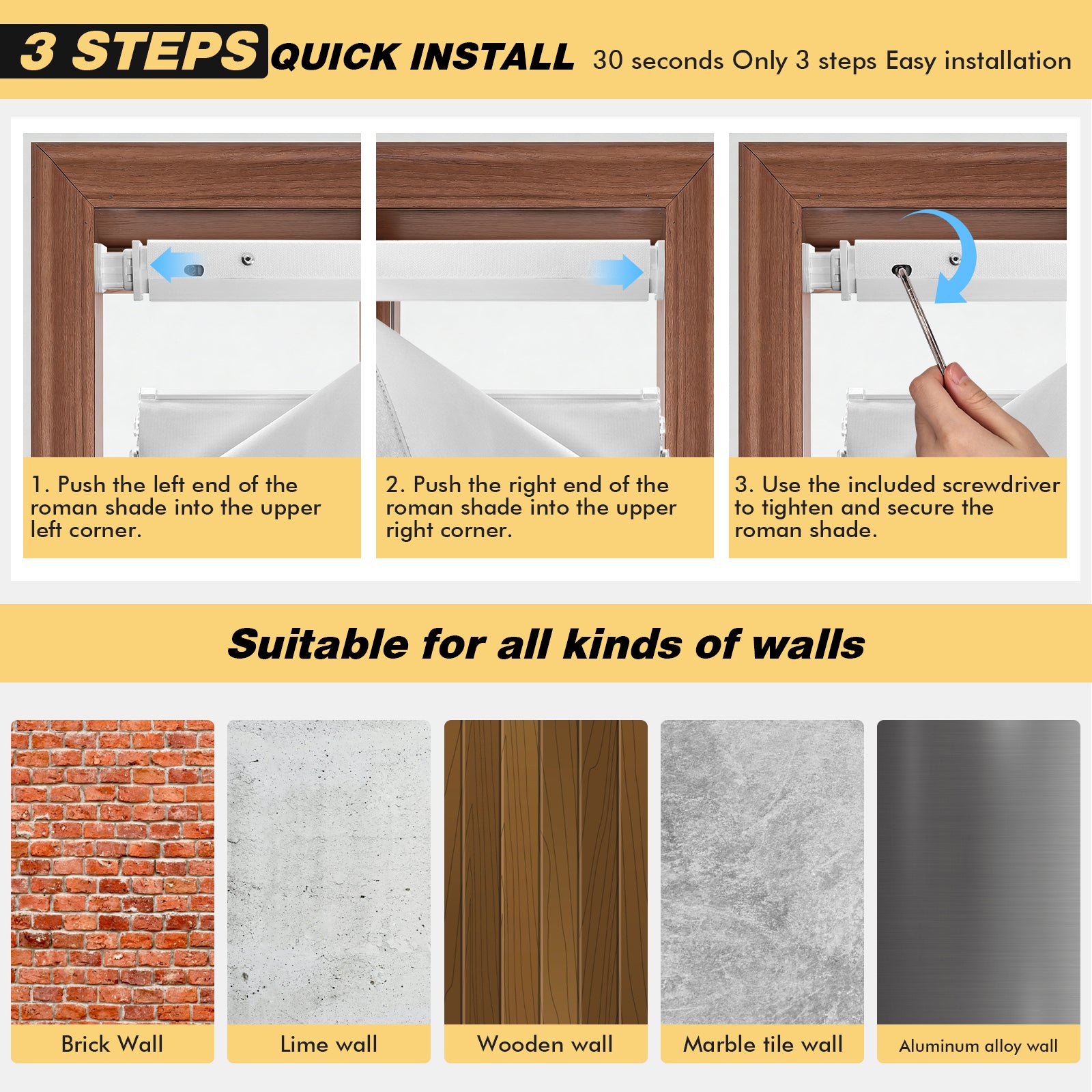 no-drill-cordless-blackout-roman-shades-installation