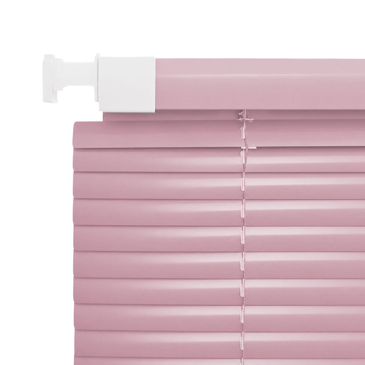 Pink no drill aluminum venetian blinds modern stylish window blinds for bedroom decor